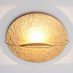Goldfarbene LED-Deckenlampe der Marke Holländer