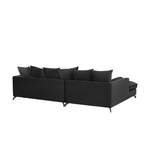 Bigsofa, in der Farbe Schwarz, andere Perspektive, Vorschaubild