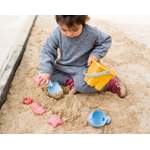 Sandkasten von Kindsgut, in der Farbe Gold, aus Kunststoff, andere Perspektive, Vorschaubild