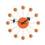 Wanduhr von Vitra, in der Farbe Orange, aus Metall, Vorschaubild