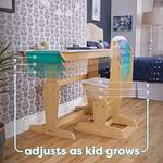 Kinderschreibtischstuhl von KidKraft, aus Holz, andere Perspektive, Vorschaubild