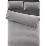 Bettwäsche-Garnitur von andas, in der Farbe Grau, andere Perspektive, Vorschaubild