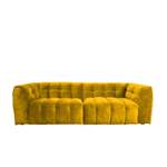 Bigsofa von KAWOLA, in der Farbe Gelb, aus Stoff, andere Perspektive, Vorschaubild