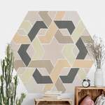 Hexagon Mustertapete der Marke Bilderwelten