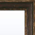 Wandspiegel von Lenfra, in der Farbe Gold, aus Holz, andere Perspektive, Vorschaubild