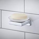 Badaccessoir von Hansgrohe, in der Farbe Silber, aus Messing, andere Perspektive, Vorschaubild