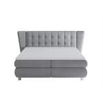 Boxspringbett von Stylefy, in der Farbe Braun, aus Kunstleder, andere Perspektive, Vorschaubild