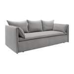 2/3-Sitzer Sofa von Kauf-unique, in der Farbe Grau, aus Polyester, andere Perspektive, Vorschaubild