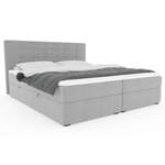 Boxspringbett von Stylefy, aus Strukturstoff, andere Perspektive, Vorschaubild