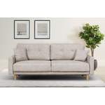 2/3-Sitzer Sofa von home affaire, in der Farbe Beige, andere Perspektive, Vorschaubild