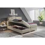 Boxspringbett von Ti'me, in der Farbe Beige, aus Textil, andere Perspektive, Vorschaubild