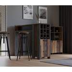Barschrank von loftscape, in der Farbe Grau, aus Holzwerkstoff, andere Perspektive, Vorschaubild