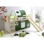 Kinderhochbett von MID.YOU, in der Farbe Grün, aus Holz, andere Perspektive, Vorschaubild