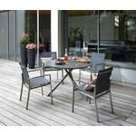 Gartentisch von Outdoor, in der Farbe Grau, aus Metall, andere Perspektive, Vorschaubild