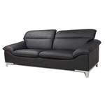 2/3-Sitzer Sofa von OKAY, in der Farbe Schwarz, andere Perspektive, Vorschaubild