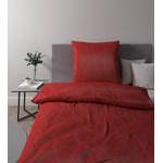Bettwäsche-Garnitur von Premium Living, in der Farbe Orange, aus Textil, andere Perspektive, Vorschaubild