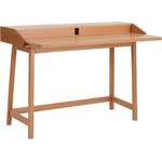 Schreibtisch von Woodman, in der Farbe Braun, aus Holzwerkstoff, andere Perspektive, Vorschaubild