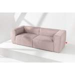 2/3-Sitzer Sofa von Maisons du Monde, in der Farbe Rosa, andere Perspektive, Vorschaubild
