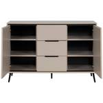 Sideboard von Livetastic, in der Farbe Schwarz, aus Metall, andere Perspektive, Vorschaubild