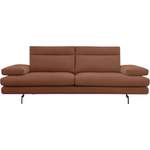 2/3-Sitzer Sofa von CALIA ITALIA, in der Farbe Braun, aus Leder, andere Perspektive, Vorschaubild