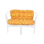 Uberwurf von Möbel direkt online, in der Farbe Gelb, aus Polyester, andere Perspektive, Vorschaubild