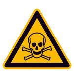 Warnschild Giftige der Marke SAFETYMARKING