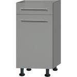 Waschbeckenunterschrank von OPTIFIT, in der Farbe Grau, aus Metall, Vorschaubild