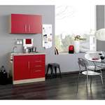 Miniküche von Held Möbel, in der Farbe Rot, aus Holzwerkstoff, andere Perspektive, Vorschaubild