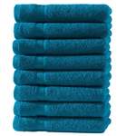 Handtuch-Set von Hometex Premium Textiles, in der Farbe Blau, aus Baumwolle, Vorschaubild