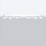 Deckenlampe von Maisons du Monde, in der Farbe Weiss, aus Stahl, andere Perspektive, Vorschaubild