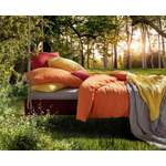 Bettwäsche-Garnitur von fleuresse, in der Farbe Orange, aus Baumwolle, andere Perspektive, Vorschaubild