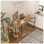 Schreibtisch von Möbel direkt online, in der Farbe Braun, aus Holzwerkstoff, Vorschaubild