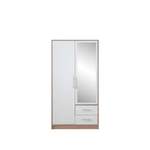 Garderobenschrank von Stylefy, in der Farbe Weiss, aus Holzwerkstoff, andere Perspektive, Vorschaubild