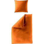 Bettwäsche-Garnitur von Bierbaum, in der Farbe Orange, aus Material-mix, andere Perspektive, Vorschaubild