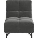 2/3-Sitzer Sofa von INOSIGN, in der Farbe Grau, aus Velours, andere Perspektive, Vorschaubild