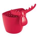 Teekocher von Koziol, in der Farbe Rot, aus Kunststoff, andere Perspektive, Vorschaubild