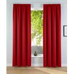 Gardine von My Home, in der Farbe Rot, aus Polyester, andere Perspektive, Vorschaubild