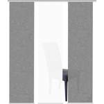Gardinenstange von Home Wohnideen, in der Farbe Grau, aus Polyester, andere Perspektive, Vorschaubild