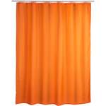 Duschvorhang von Wenko, in der Farbe Orange, aus Polyester, Vorschaubild