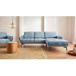 Ecksofa von Guido Maria Kretschmer Home&Living, in der Farbe Blau, aus Velours, andere Perspektive, Vorschaubild