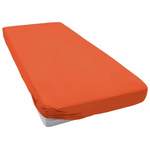 Bettlaken von Primera, in der Farbe Orange, aus Biber, andere Perspektive, Vorschaubild