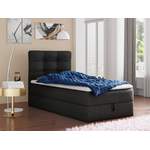 Boxspringbett von Sofnet, in der Farbe Schwarz, aus Webstoff, andere Perspektive, Vorschaubild