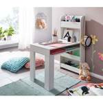 Schreibtisch von Möbel Boss, in der Farbe Weiss, aus Holznachbildung, andere Perspektive, Vorschaubild