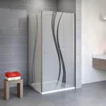 Dusch von SCHULTE, in der Farbe Silber, aus Sicherheitsglas, Vorschaubild