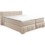 Boxspringbett von Guido Maria Kretschmer Home&Living, in der Farbe Beige, aus Edelstahl, andere Perspektive, Vorschaubild