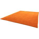 Teppich von morgenland, in der Farbe Orange, aus Schurwolle, andere Perspektive, Vorschaubild