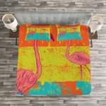 Tagesdecken-Set Flamingo der Marke East Urban Home