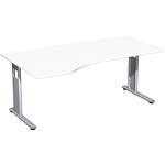 Schreibtisch von geramöbel, in der Farbe Weiss, aus Stahl, Vorschaubild