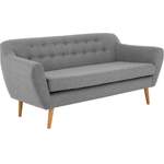 2/3-Sitzer Sofa von andas, in der Farbe Grau, aus Hölzer, andere Perspektive, Vorschaubild