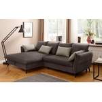 Ecksofa von home affaire, in der Farbe Braun, aus Stoff, andere Perspektive, Vorschaubild